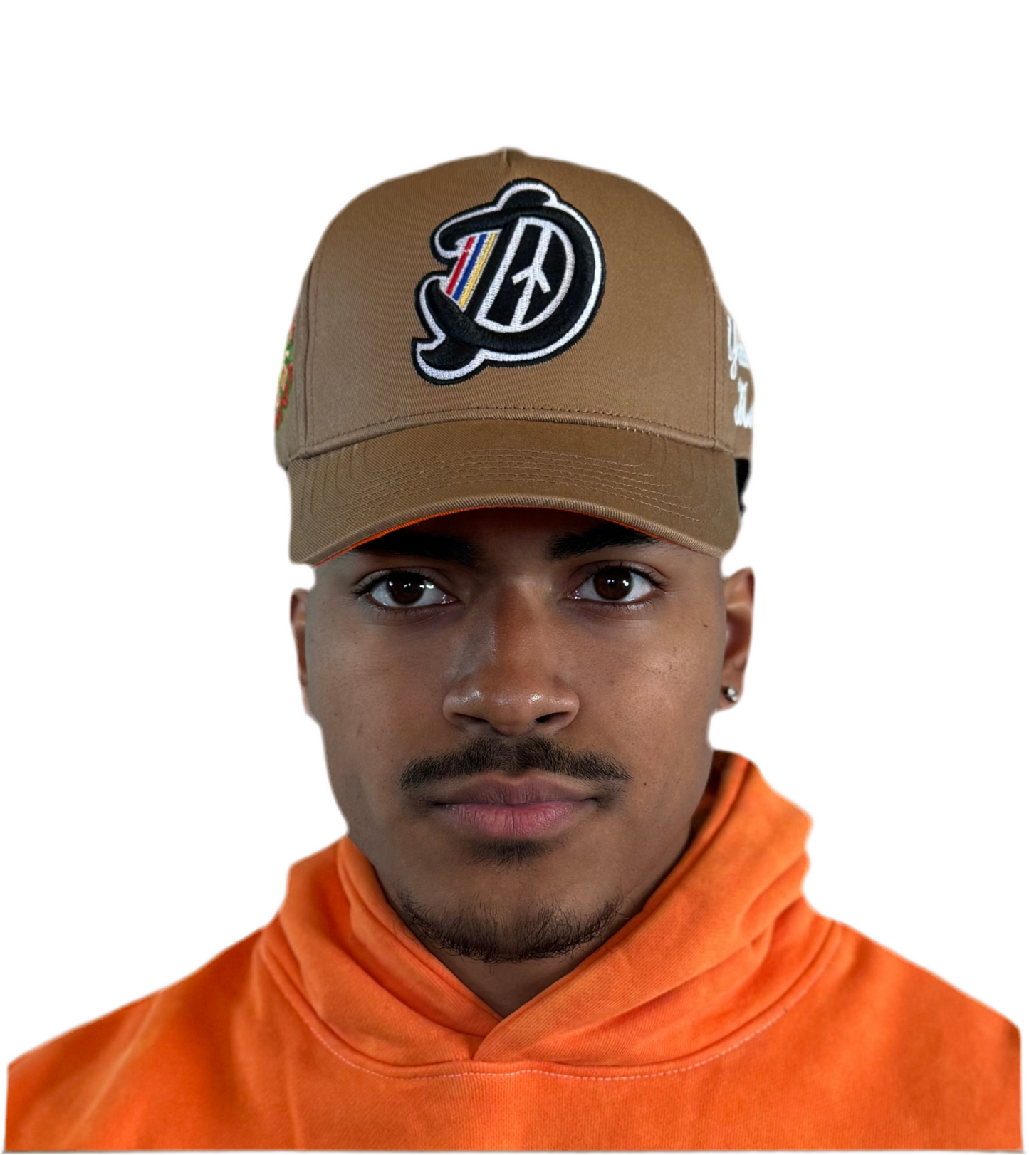 Statement Snapback Brown