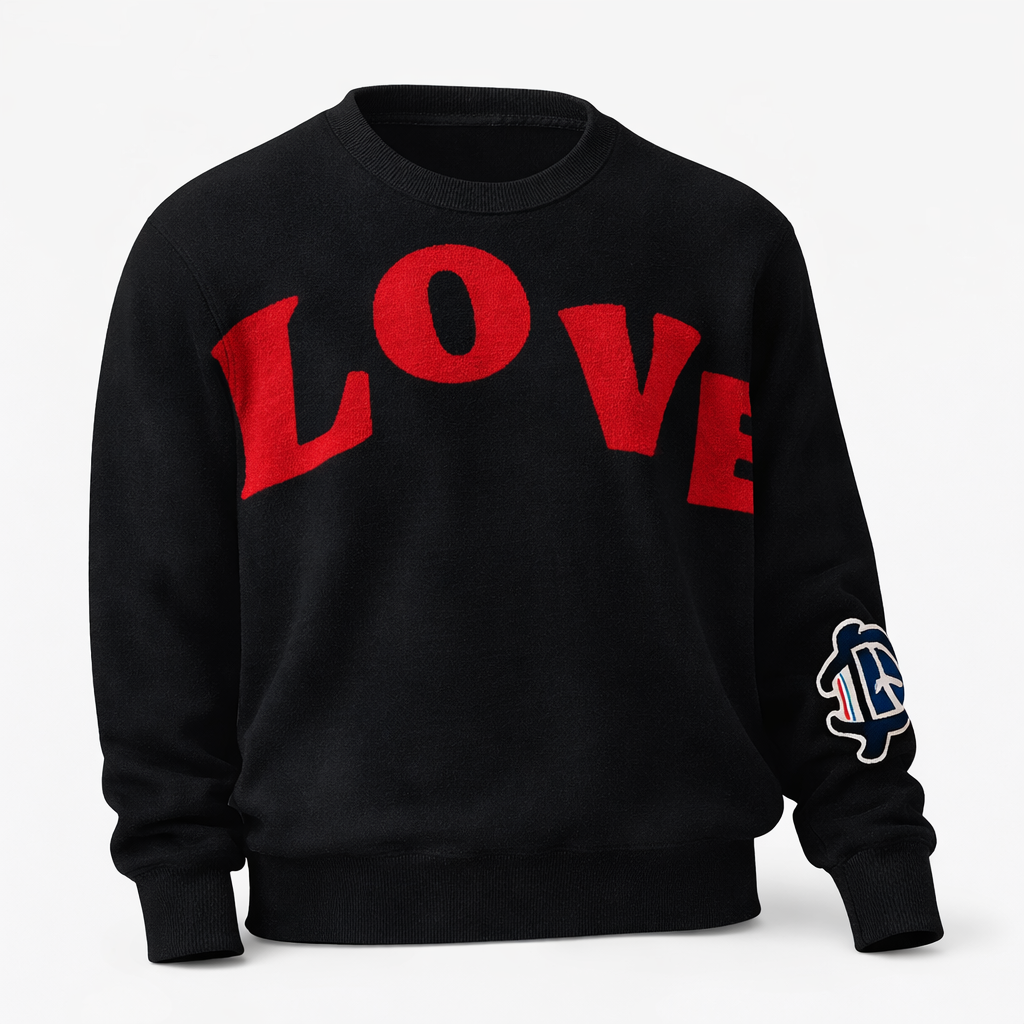 Love Yourself More Sweater Black