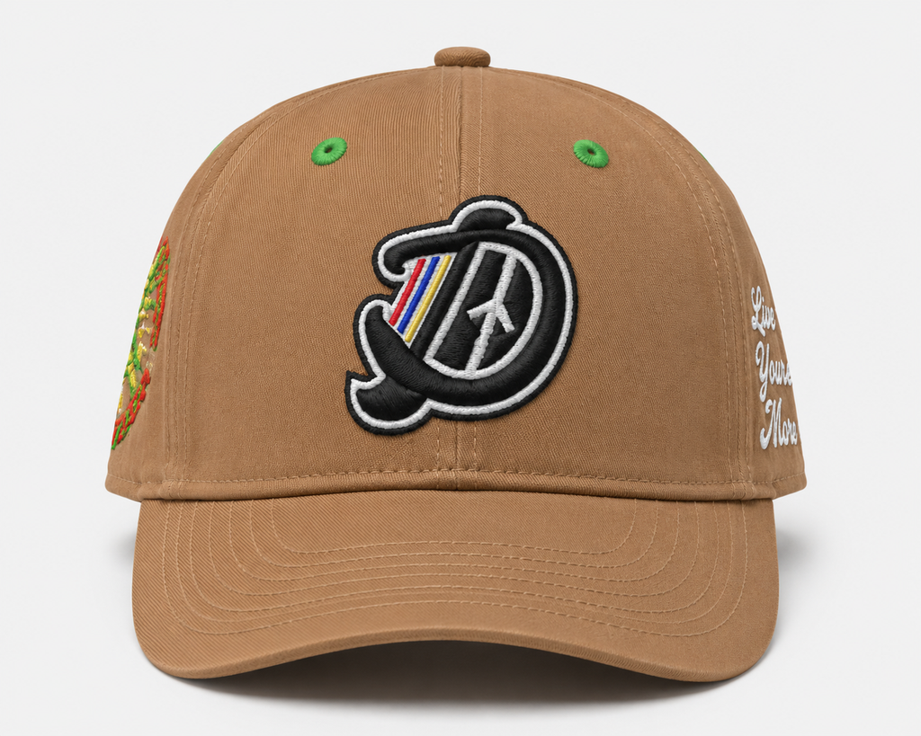 Statement Snapback Brown