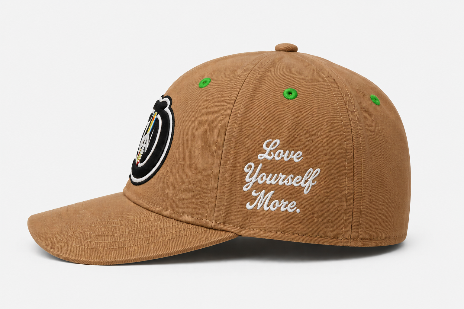 Statement Snapback Brown